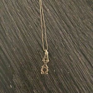 Alpha Chi Omega charm/pendant with chain